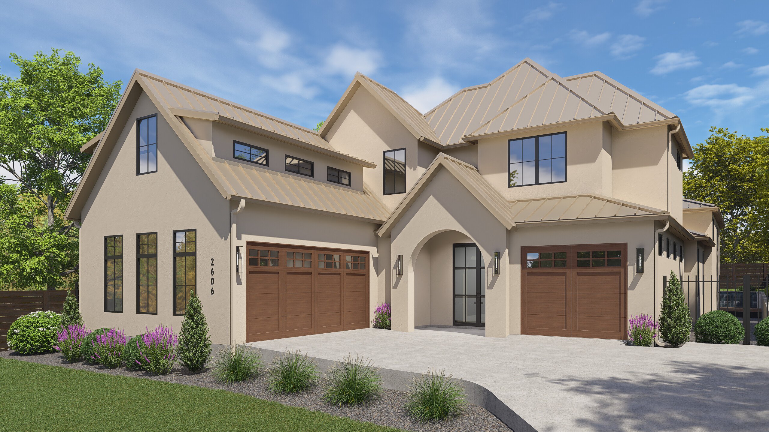 2606 Westover Rd — Front Exterior Rendering