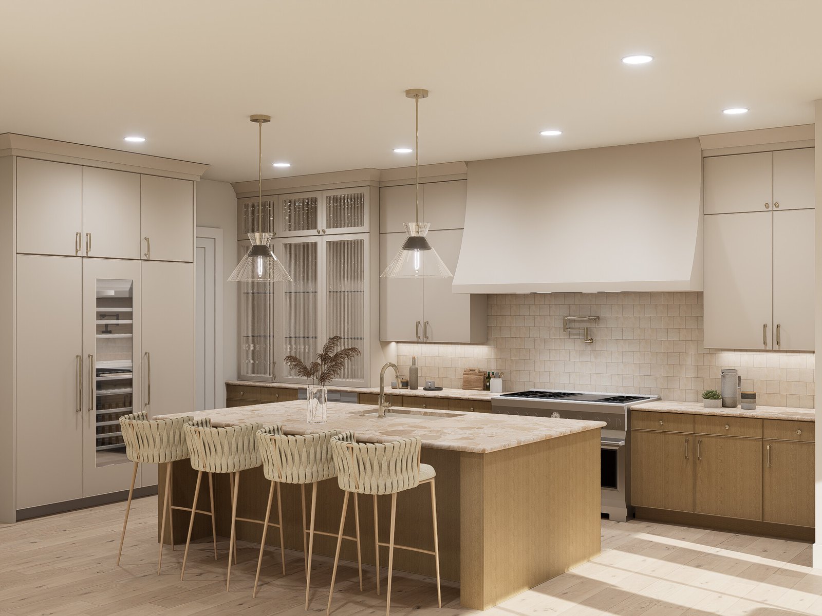 2606 Westover Rd — Kitchen Rendering