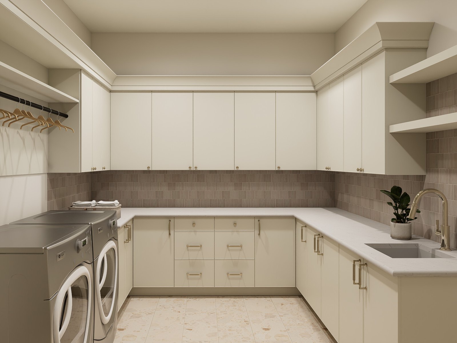 2606 Westover Rd — Utility Room Rendering