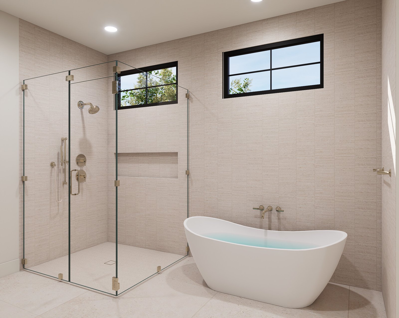 2606 Westover Rd — Primary Bath Rendering